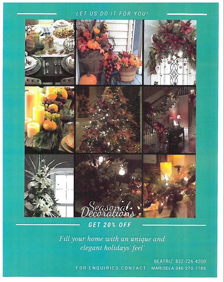 Seasonal Decorations Lakes Of Parkway HOA